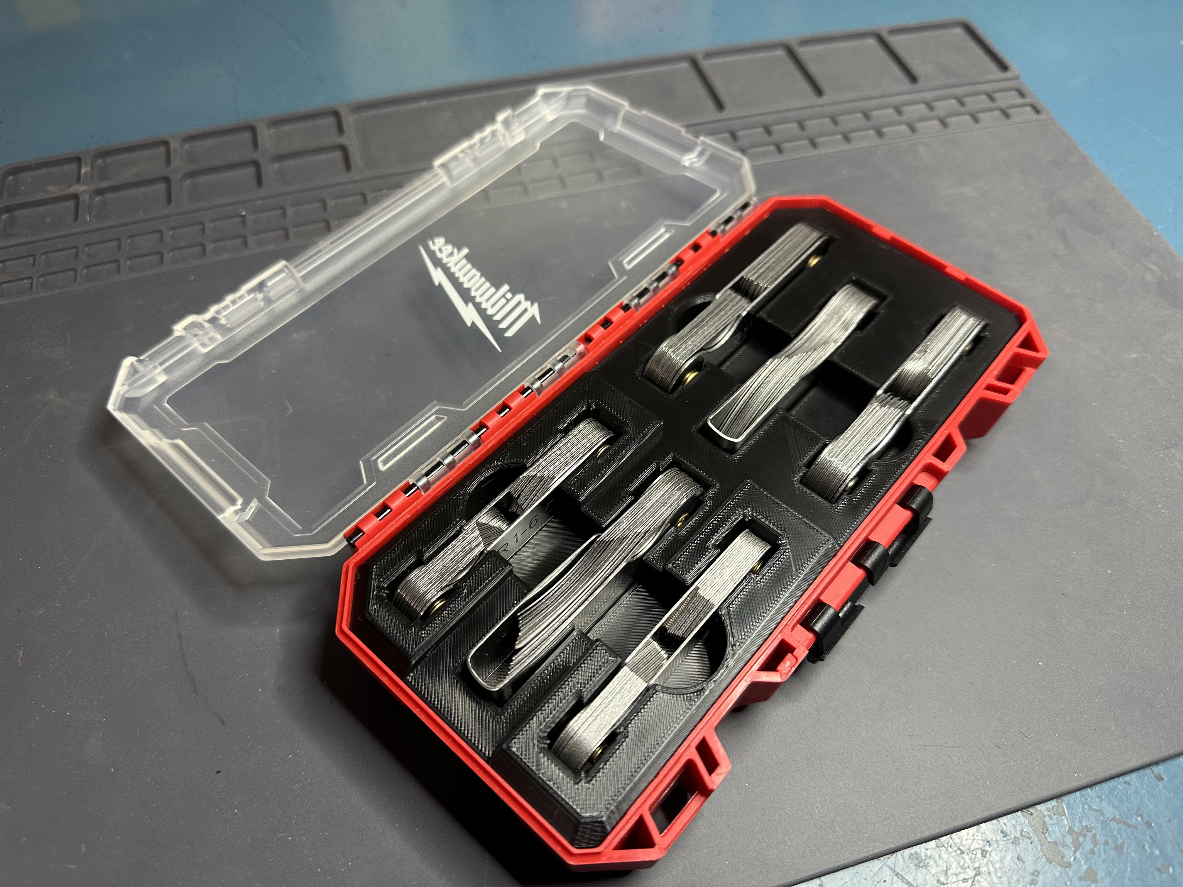 Milwaukee Shockwave 48-32-9921 - Six Piece Radius Gauge Set Holder