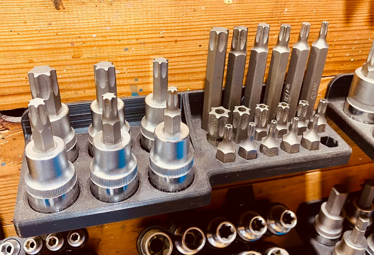 Bit organizers for 10mm bits by Jimmy | Download free STL model ...