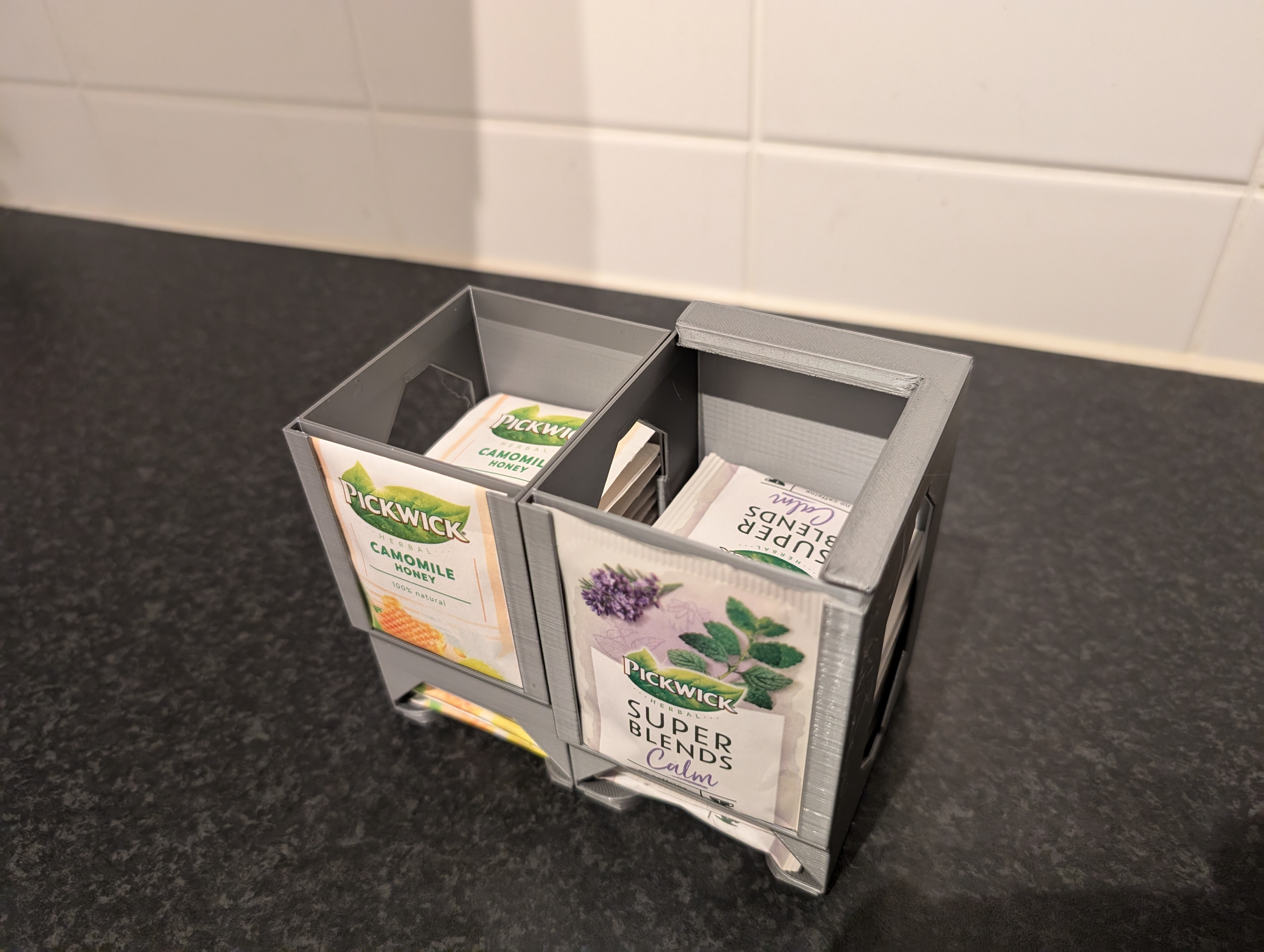 Tea Bag Dispenser - Stackable Interlocking - For Smaller Bags — thumbnail 5