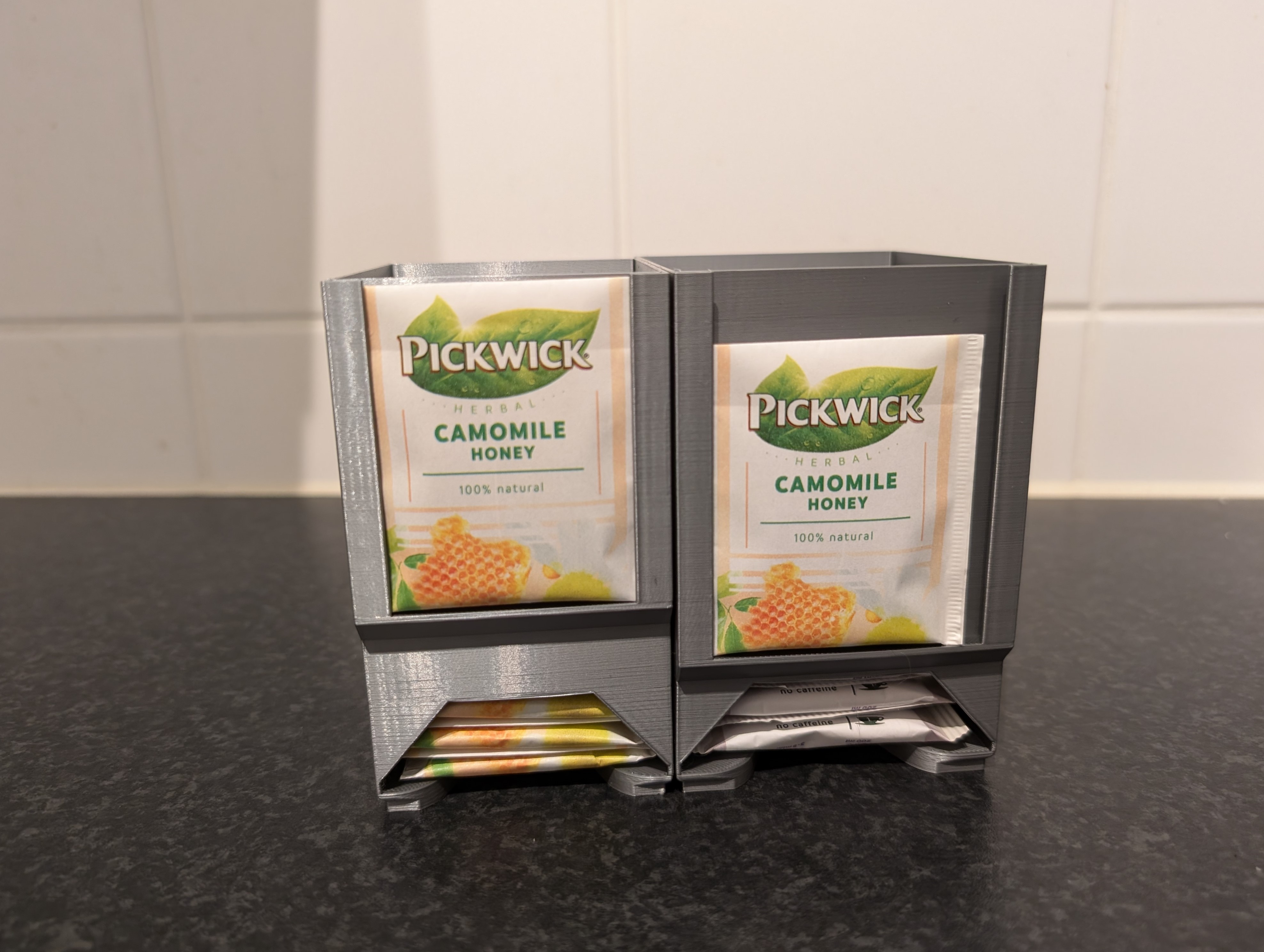 Tea Bag Dispenser - Stackable Interlocking - For Smaller Bags — thumbnail 3