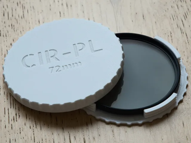 Camera Lens Filter Case - 72mm - fully configurable