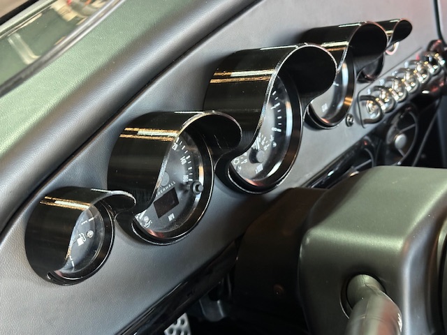 Gauge Visors for the Vanderhall Carmel set of 5