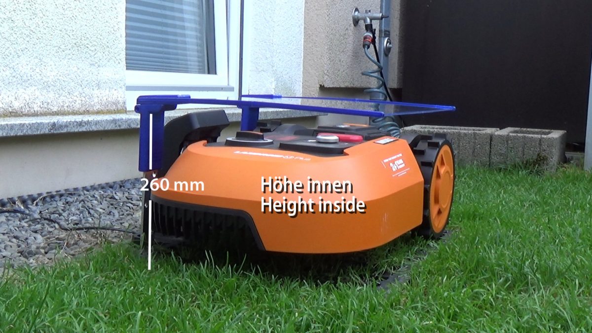 Worx Landroid Mähroboter Garage / Robotic lawnmower garage cheap and easy — thumbnail 2