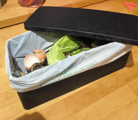 Bin for organic waste