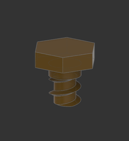 Beyblade bolt (screw)