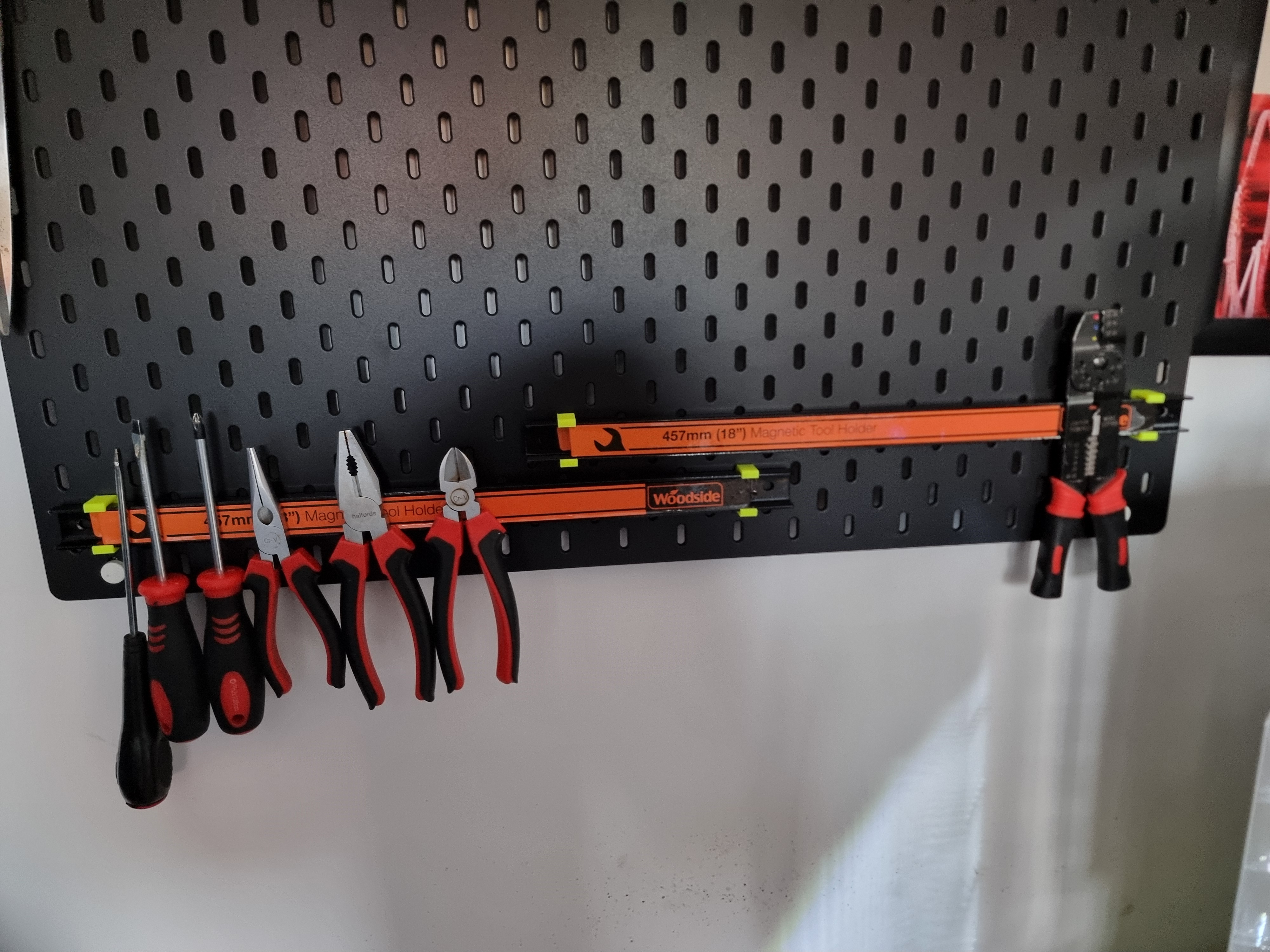 Skadis magnetic tool rack - edited