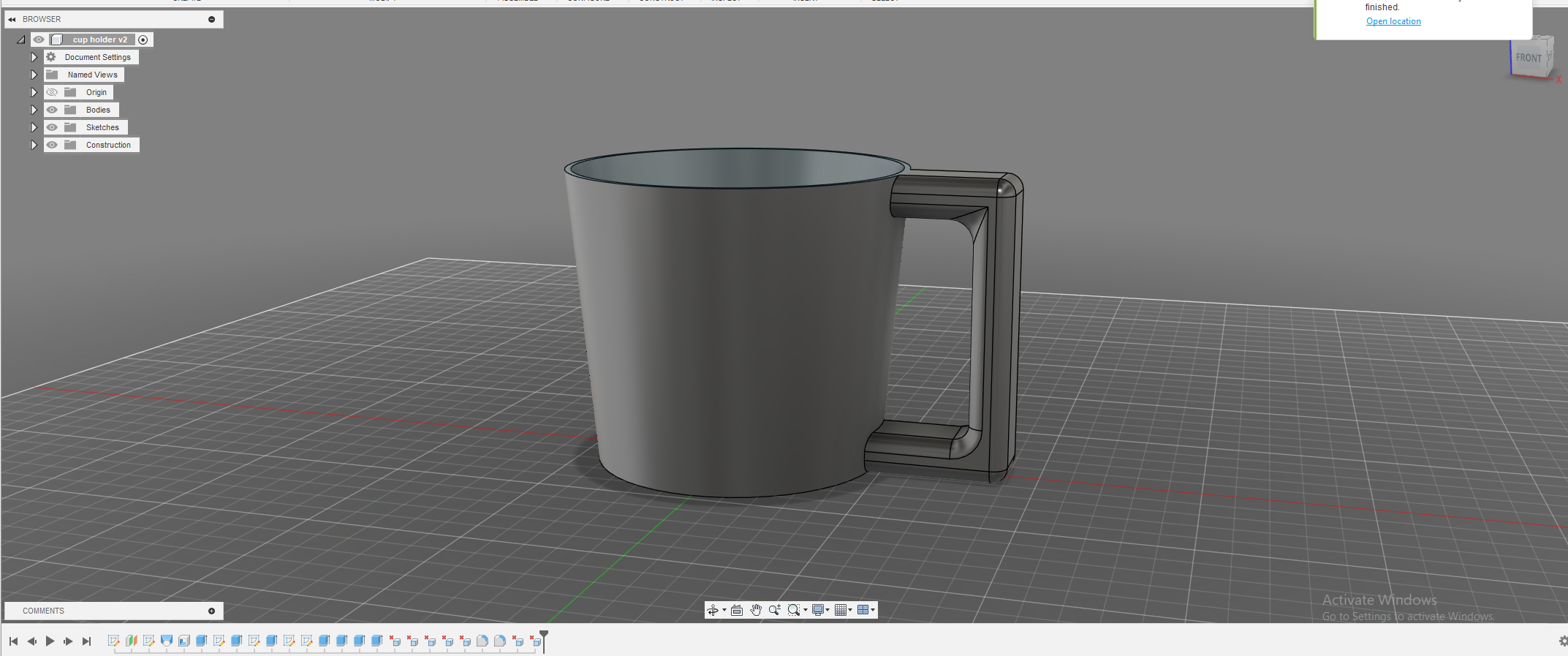 circle k cup handle v2 by MomSlayer76 | Download free STL model ...