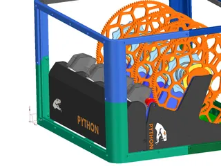 Python AMS front cover by GrchyGrndpa | Download free STL model ...