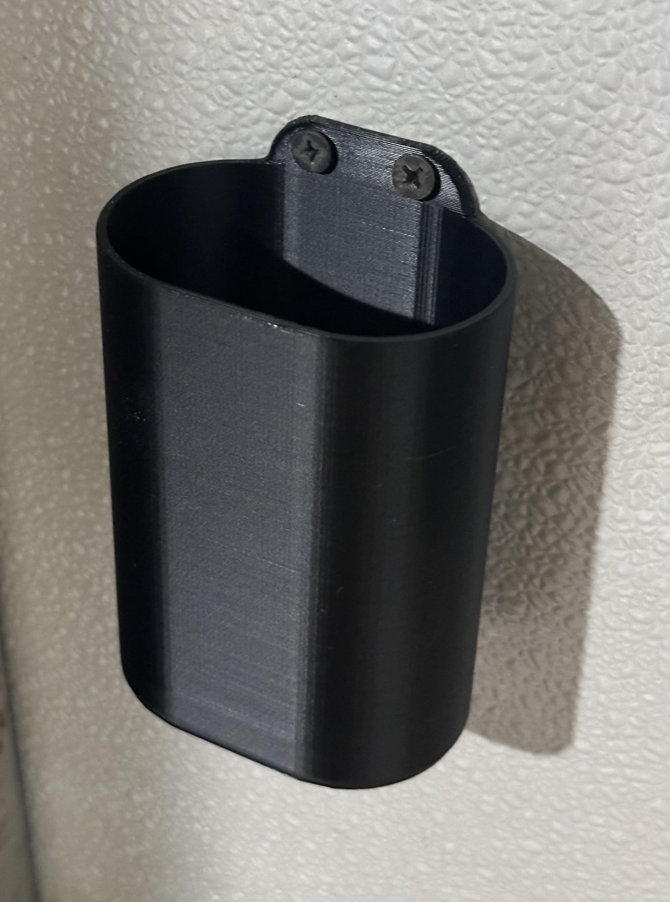 4in Wall Mount Pen or Tool Holder with Removable Grid