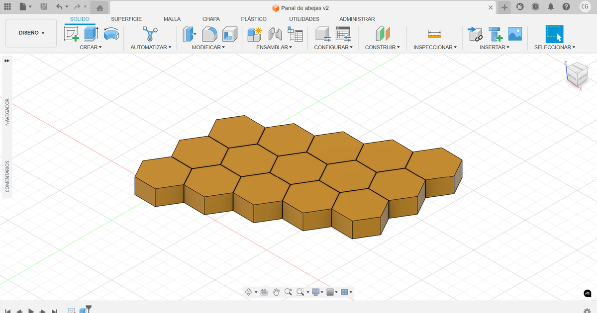 Panal De Abejas By Cg5 Download Free Stl Model 6158