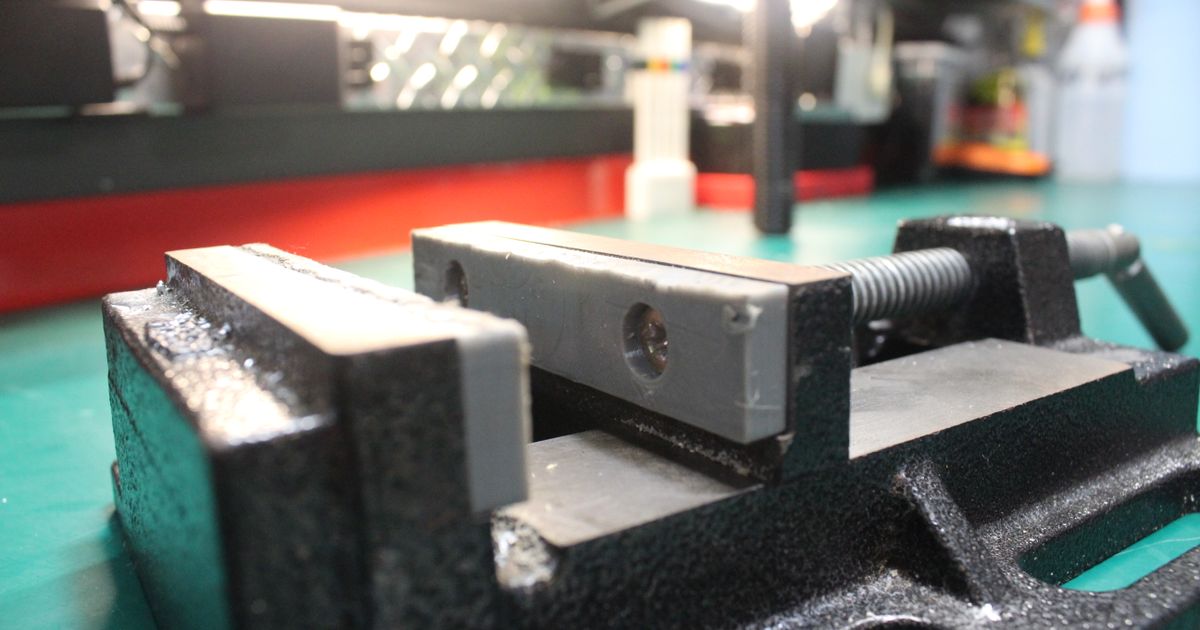 Soft jaws for BESSEY 4 in. Drill Press Vise by TechnicalJoeKC1NKO Download free STL model Printables