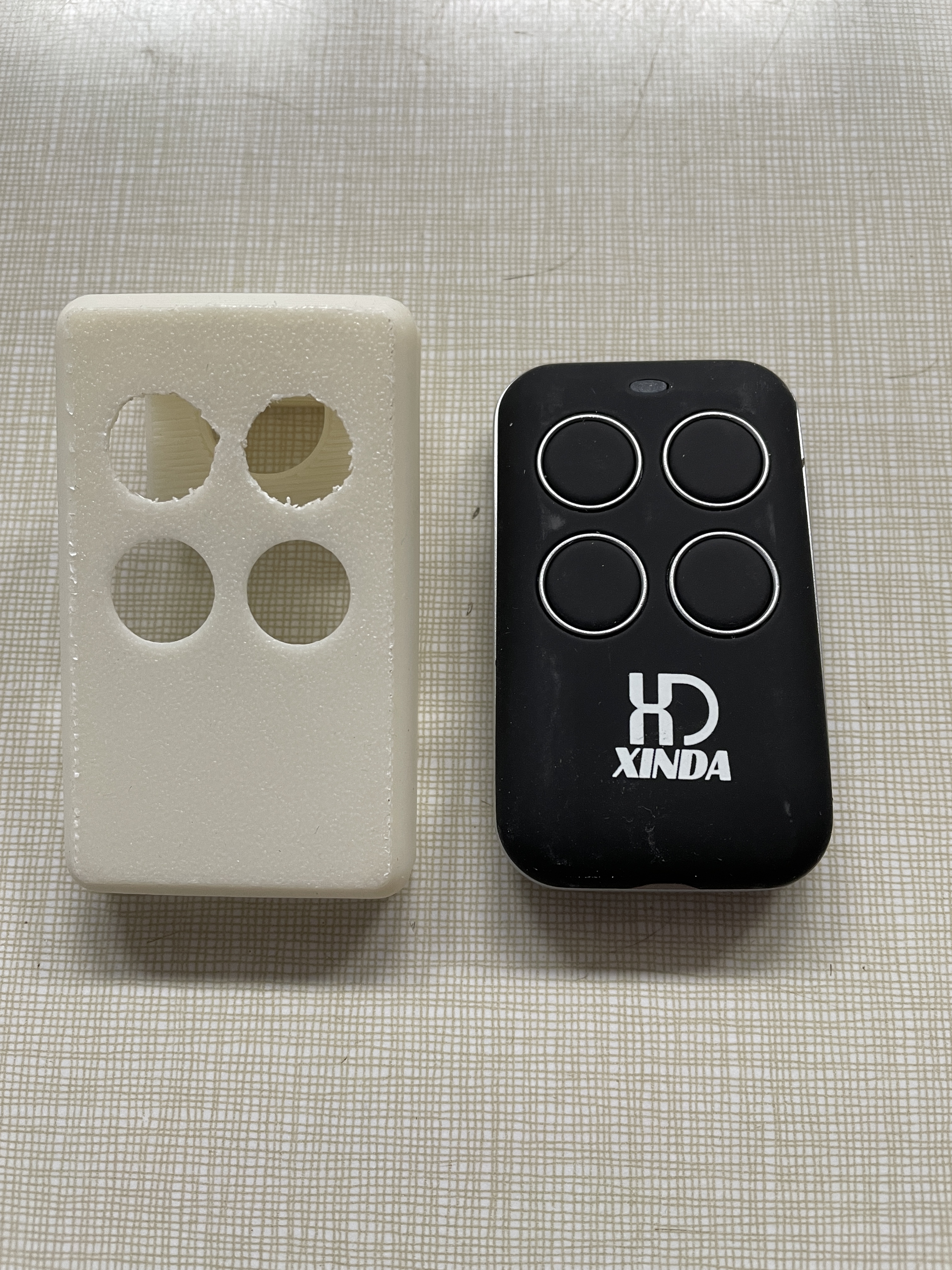 Tesla Garage Door Remote Control Holder — thumbnail 2