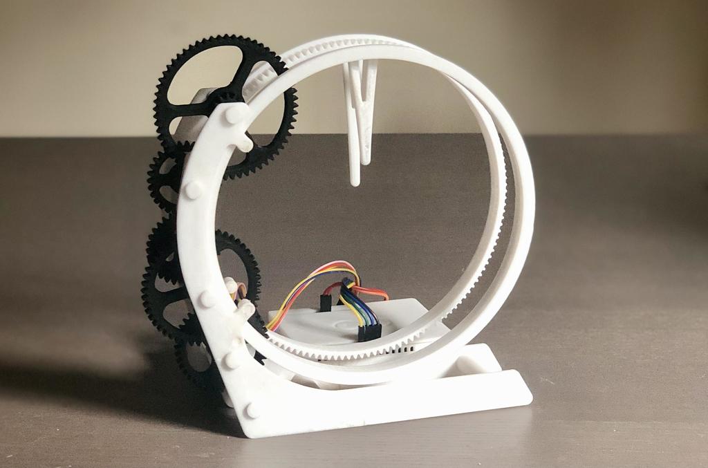 3D Printed Holo Clock With Arduino por saulquinn | Descargar modelo STL ...