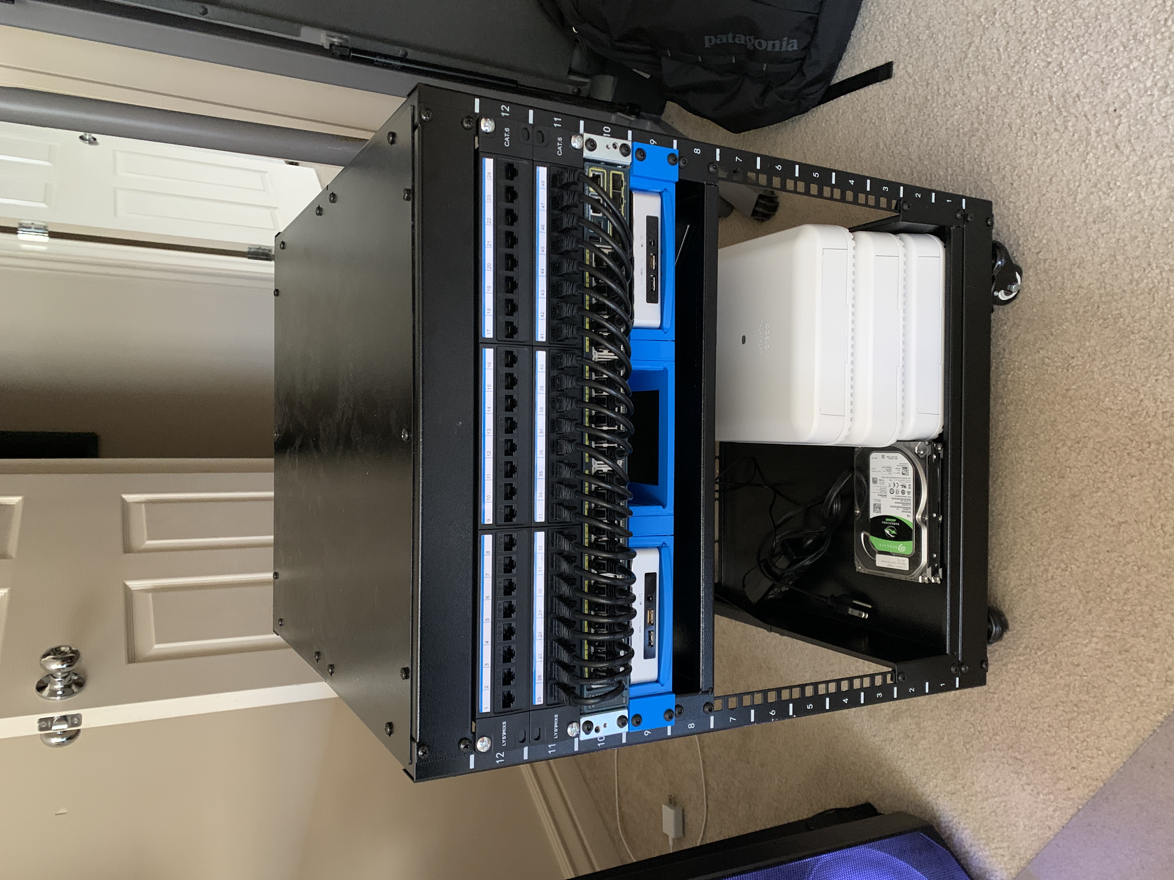 3 Bay Intel NUC Rack