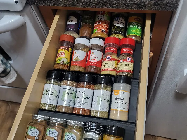 Modular Drawer Spice Rack