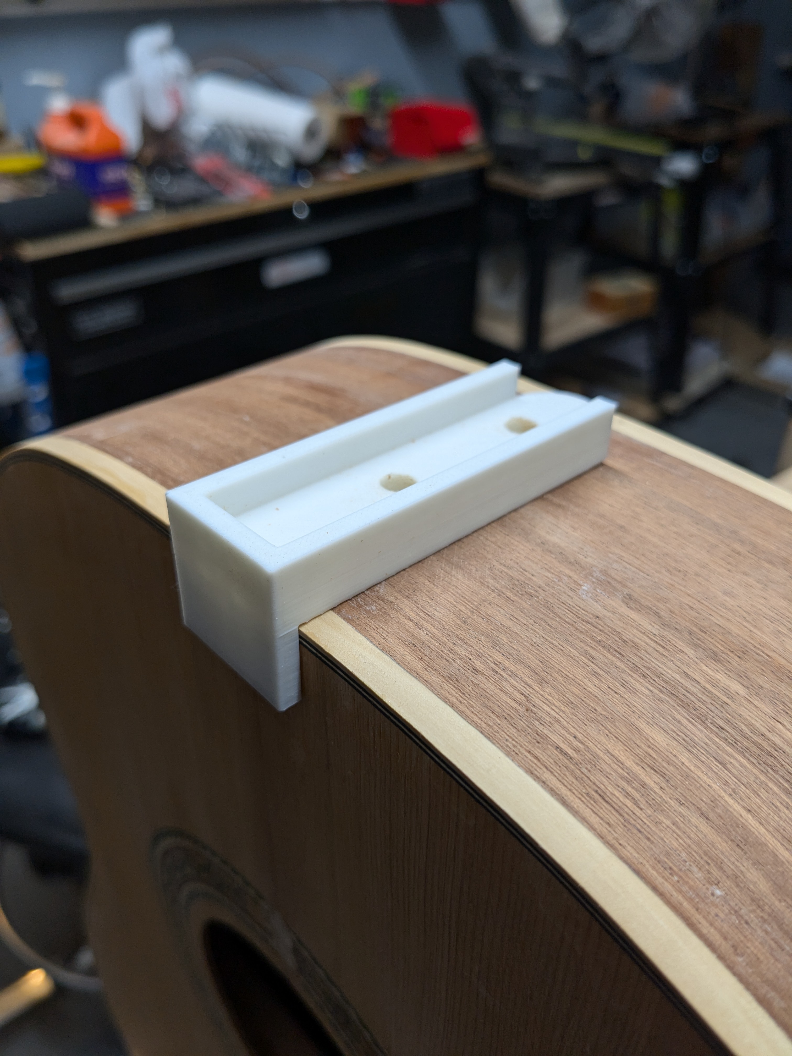 Mortise/Tenon Drill jig for guitars