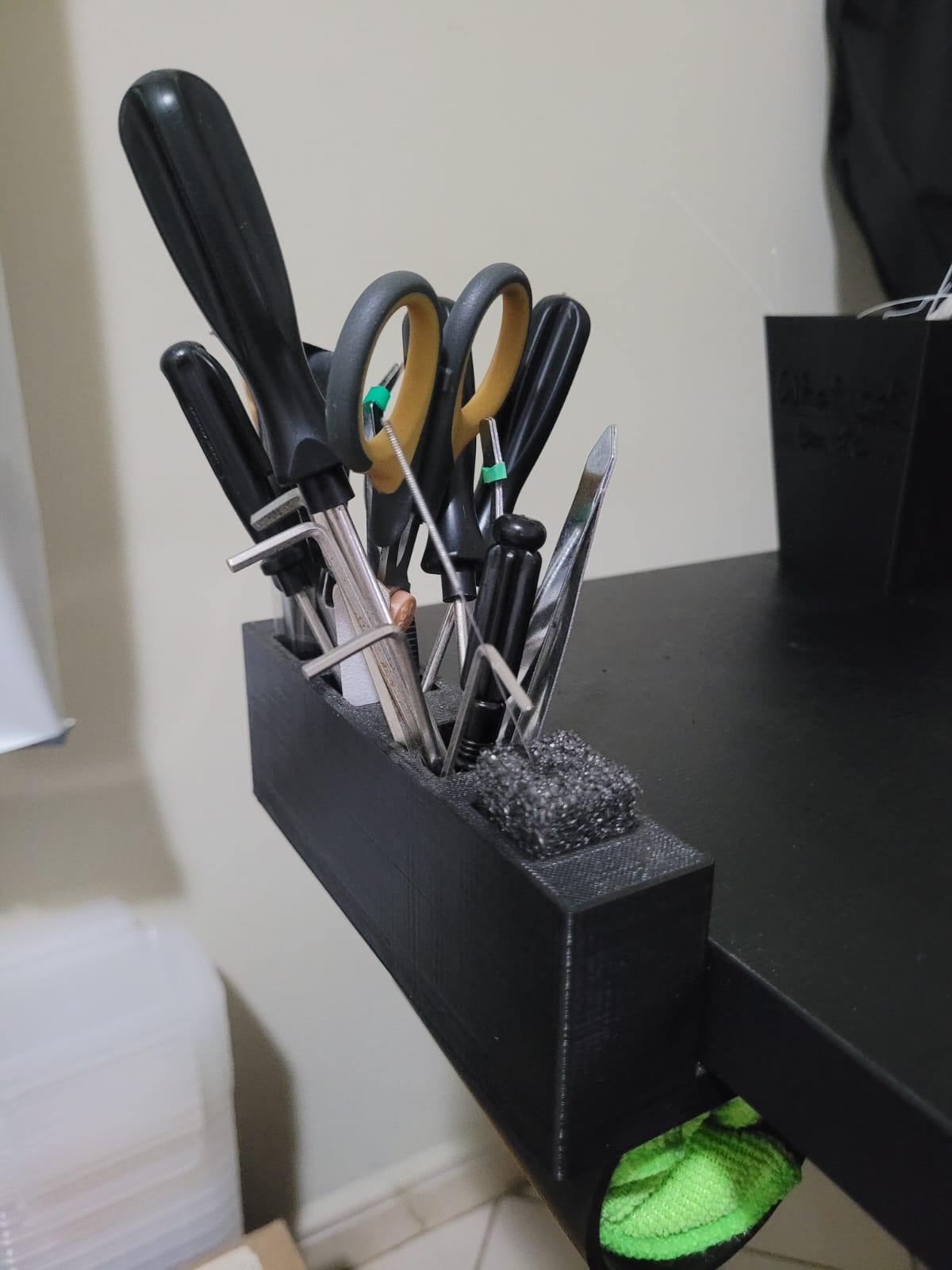 Table Tool and Rag Organizers