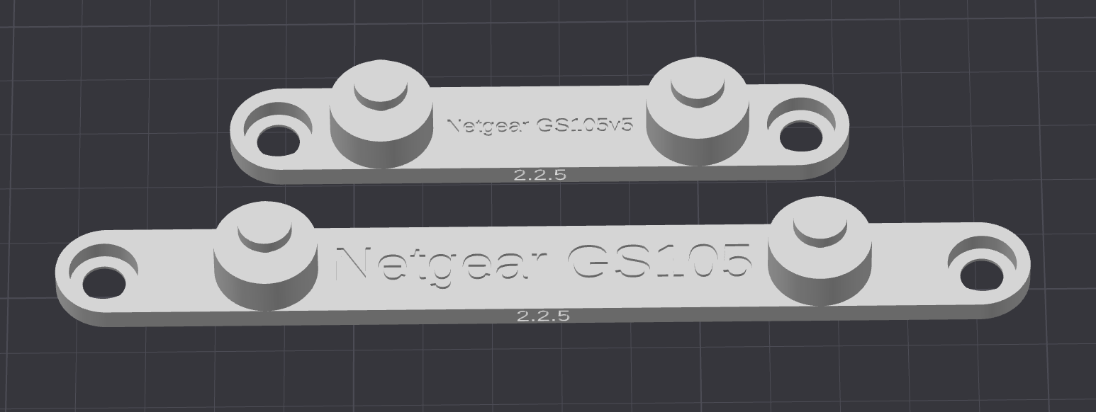 Netgear GS105 Mounting Bracket for Leviton/OnQ SMC
