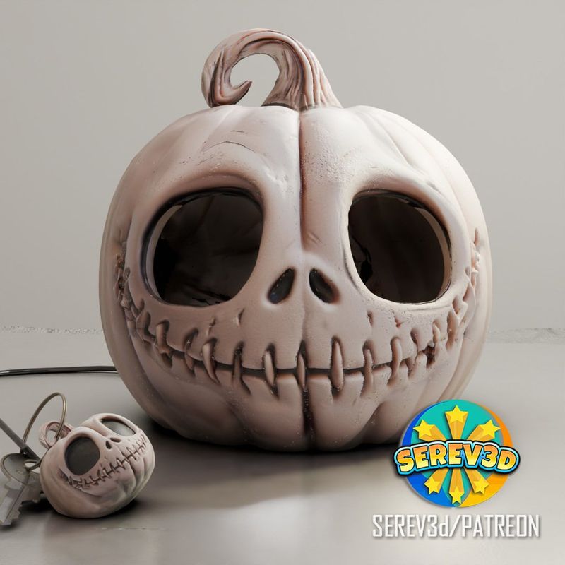Jack Skellington Pumpkin - SEREV3d by SEREV3d | Download