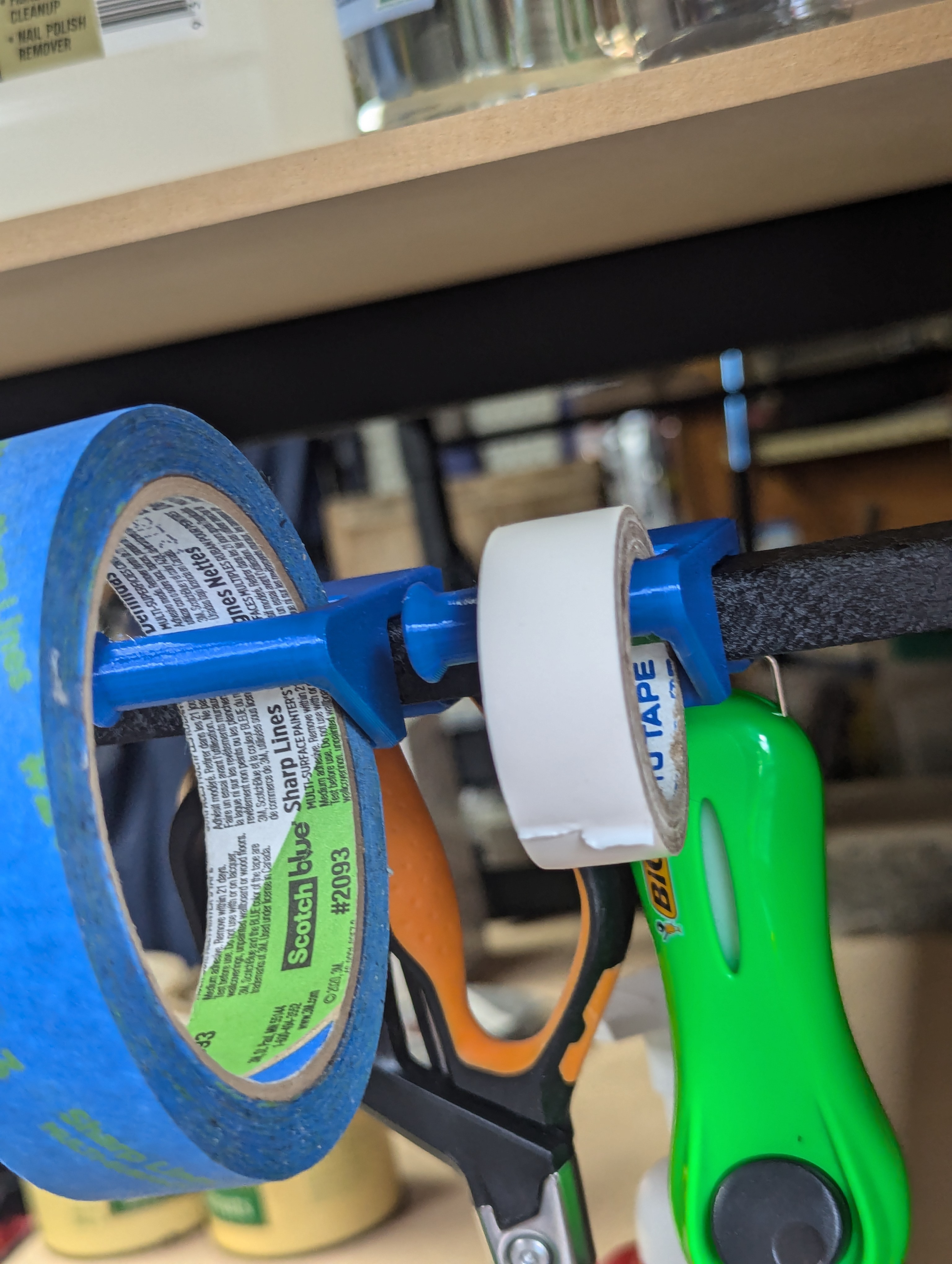 RackIT Tool Clips for Garage Racking from Bunnings — thumbnail 2