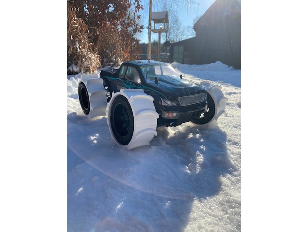 rc car 1:10 snow/ice tires