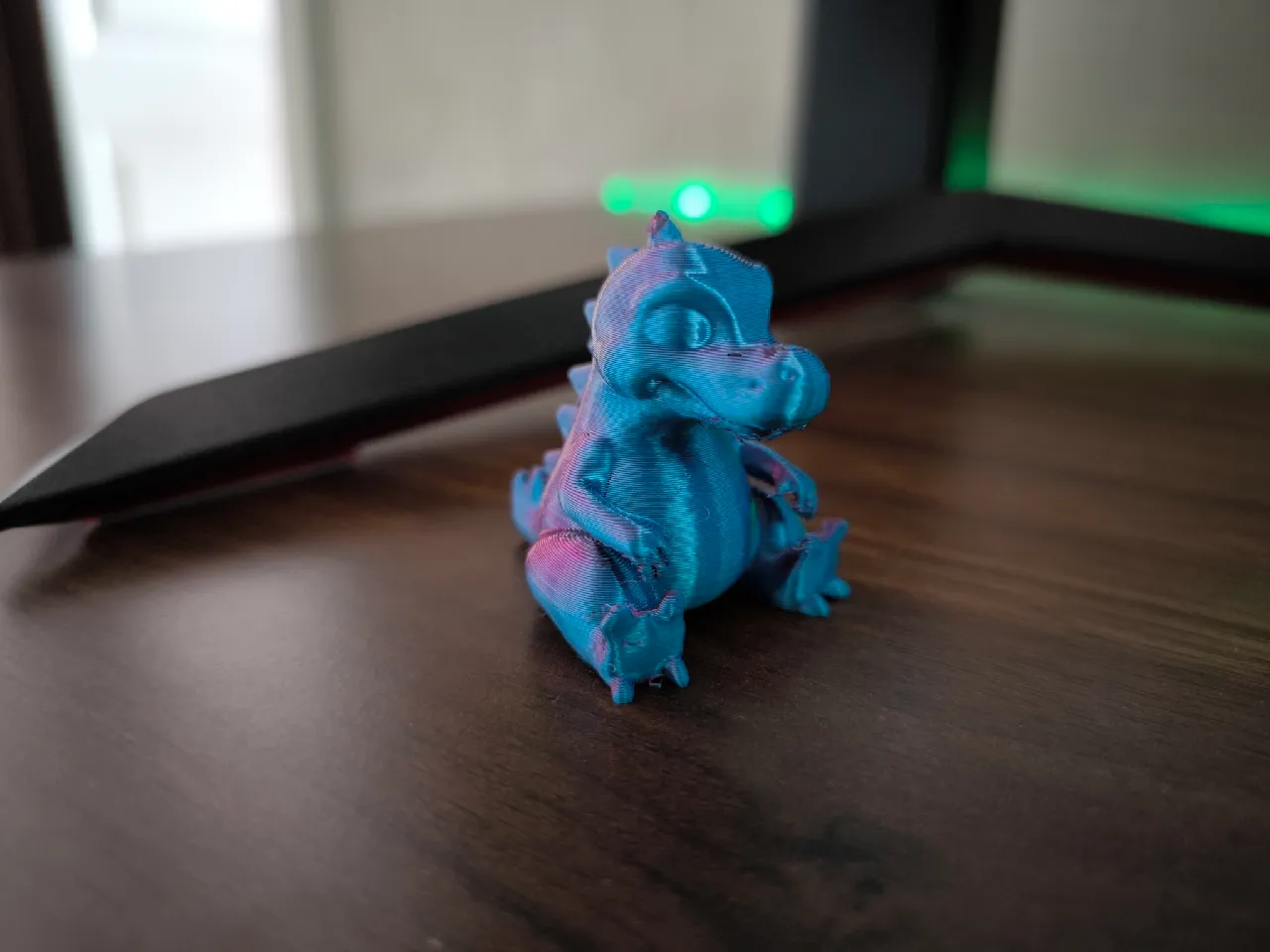 Cute Happy Godzilla Sitting down by Suren | Download free STL model ...