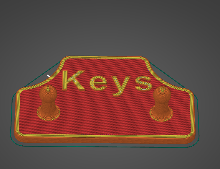 Twin Keyholder/Hanger