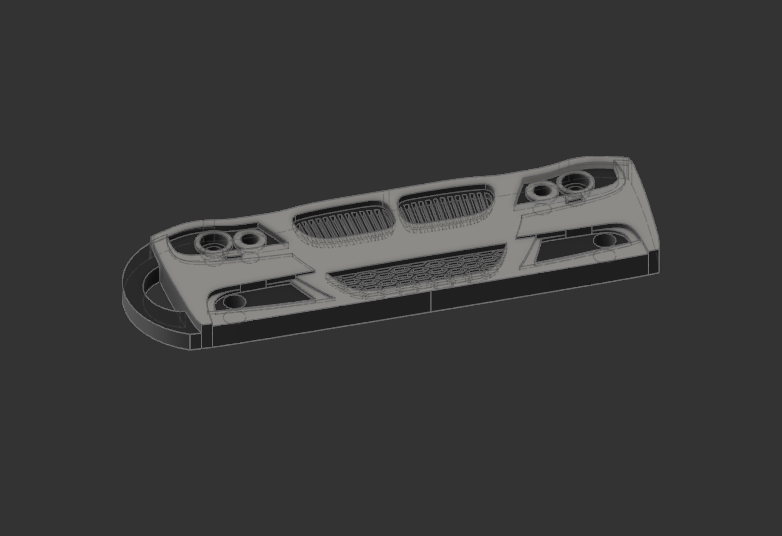Miniatura 2 do modelo 3D Bmw E90 Keyring