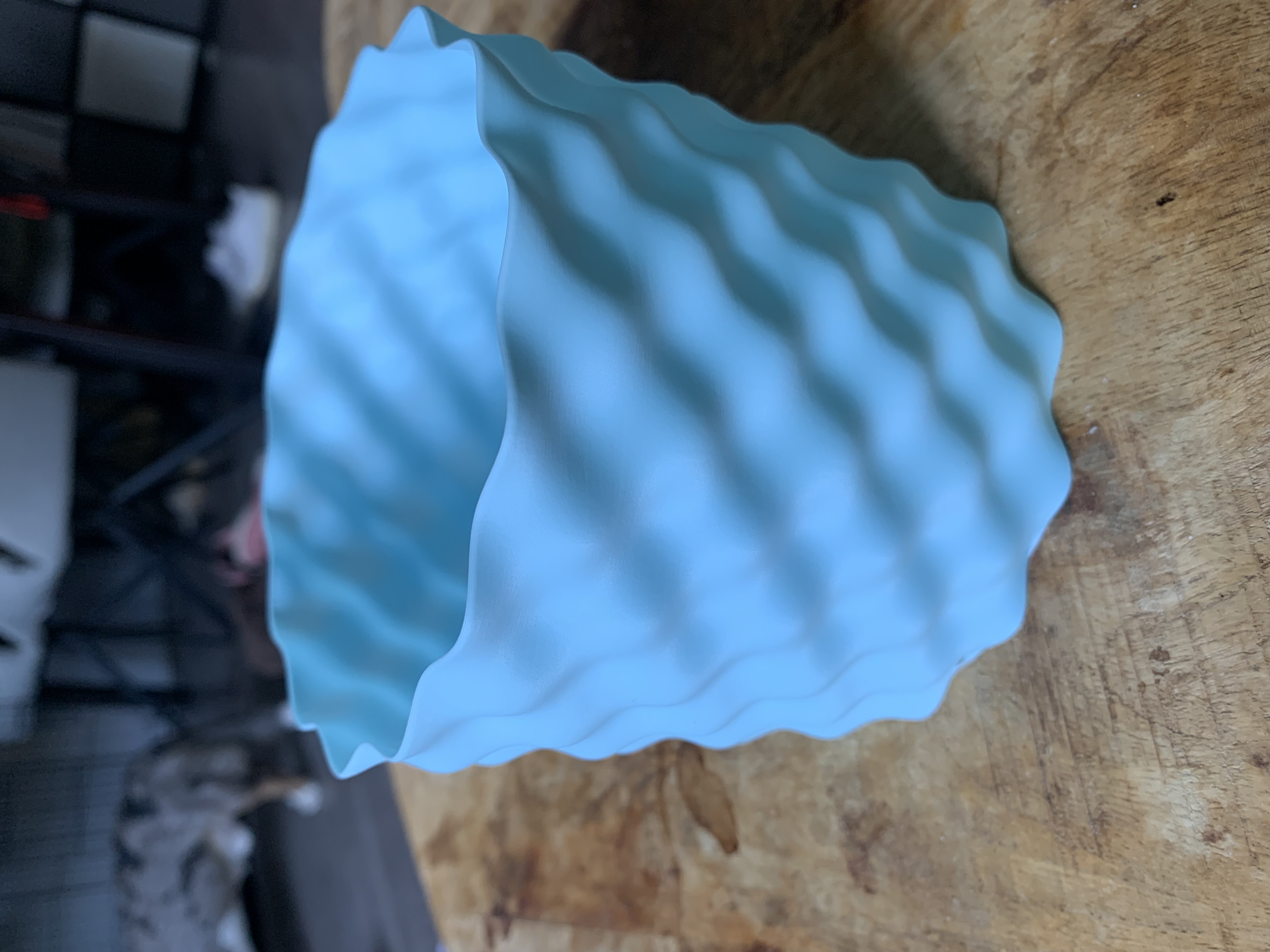 Wave pattern planter — miniatura 3