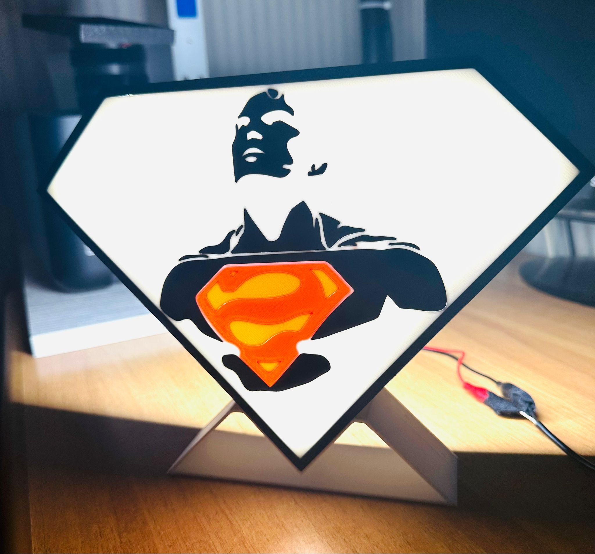 superman lamp — miniatura 7