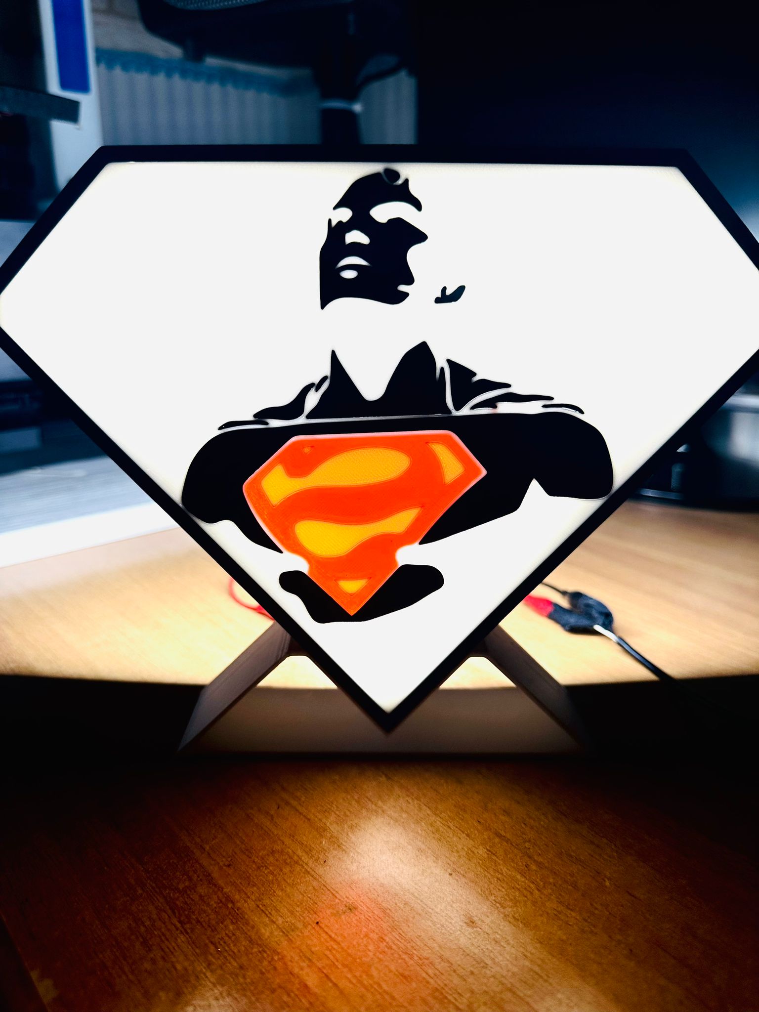 superman lamp — miniatura 5