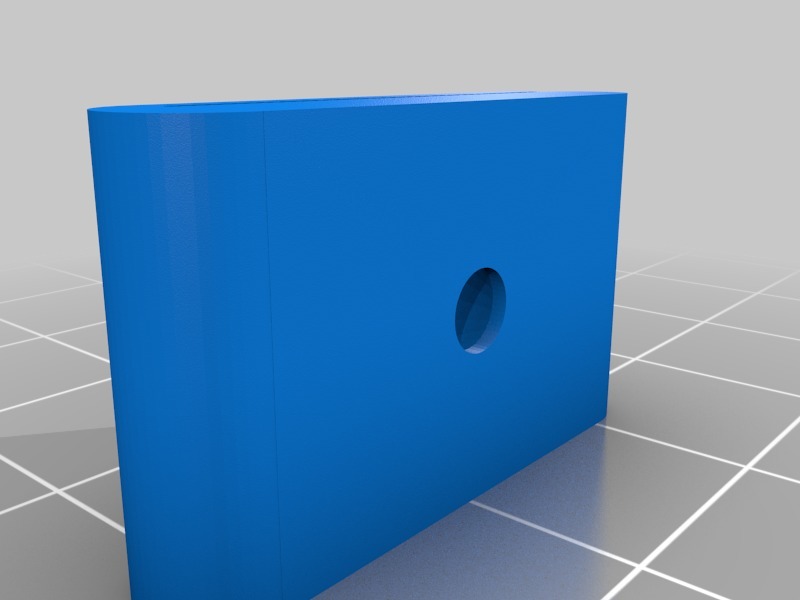 Miniatura 2 do modelo 3D OpenSCAD Customizable Ribbon Cable Clip