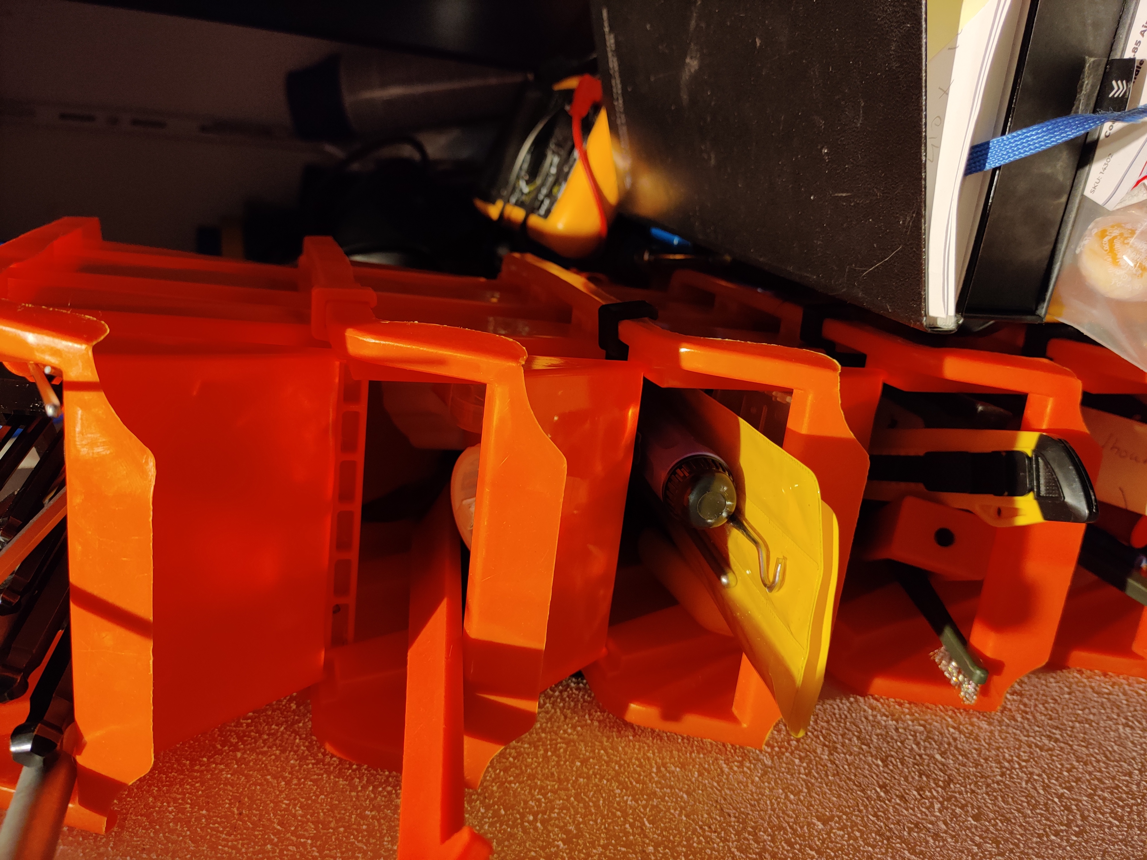 Stiffer "Stackable Sorting Bin Stiffener"