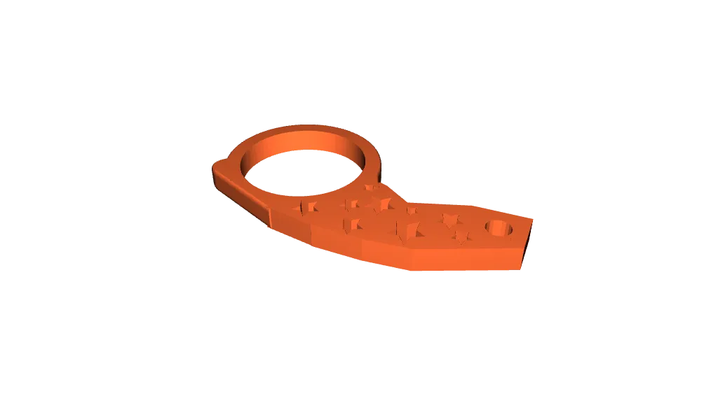 Keyrambit with stars and sides by asixks | Download free STL model ...