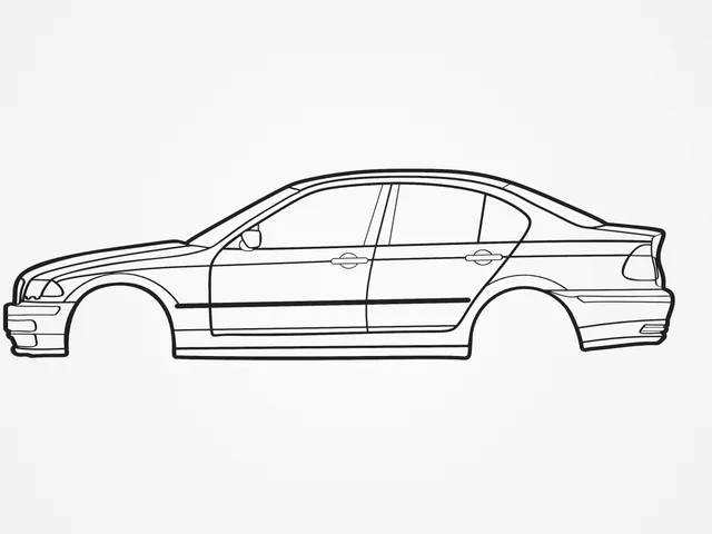 BMW E46 Silhouette Wall Art