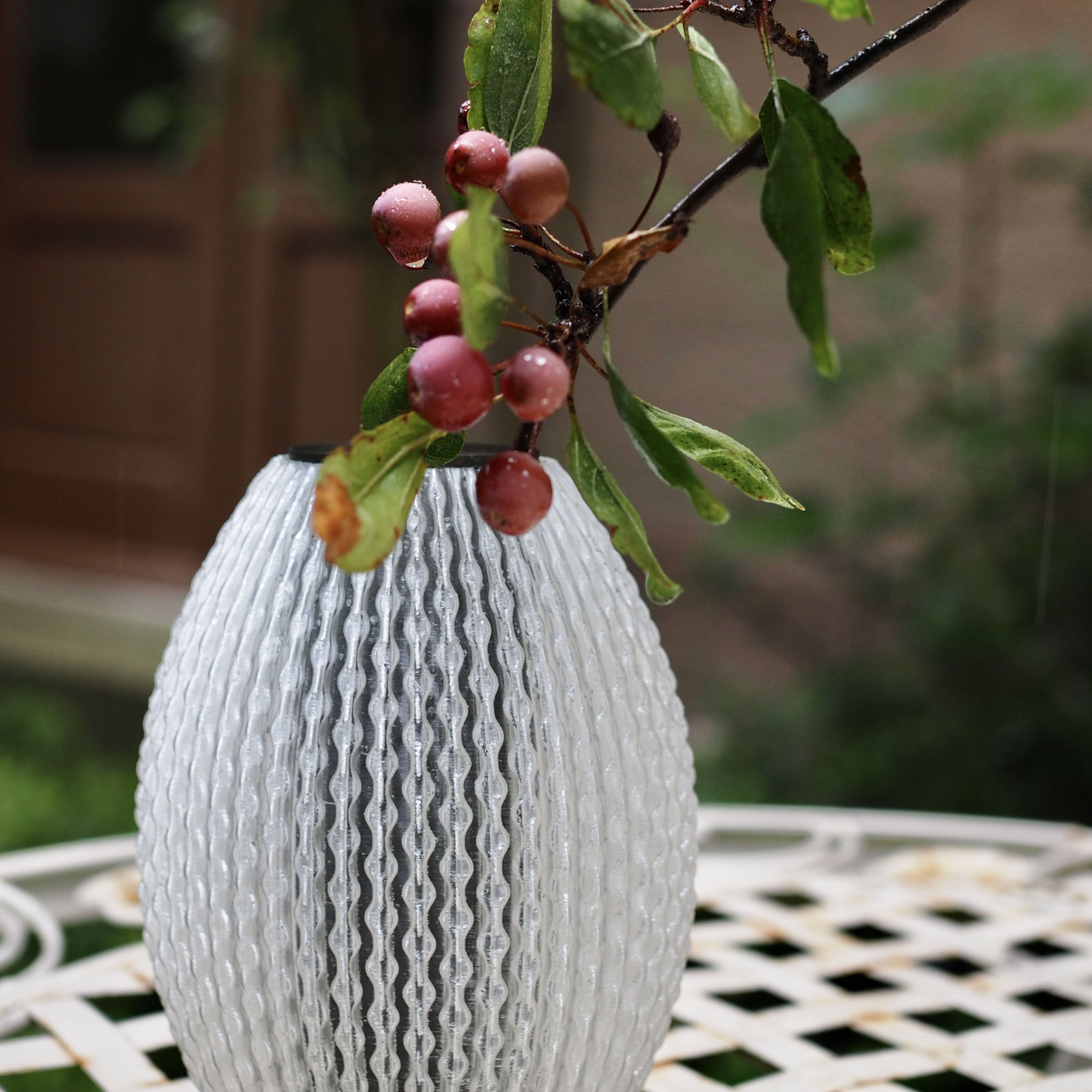 Sparkling Cactus Vase
