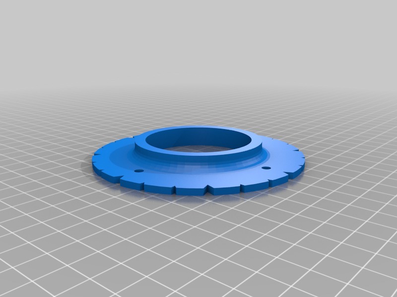 Miniatura 10 do modelo 3D Customizable Circle Template