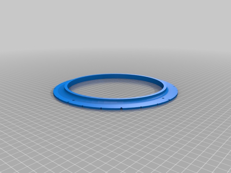 Miniatura 21 do modelo 3D Customizable Circle Template