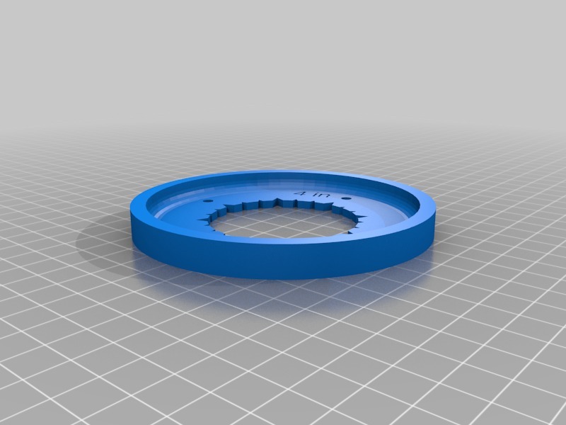 Miniatura 25 do modelo 3D Customizable Circle Template