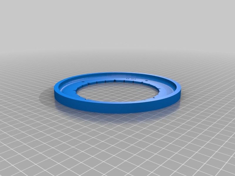 Miniatura 32 do modelo 3D Customizable Circle Template