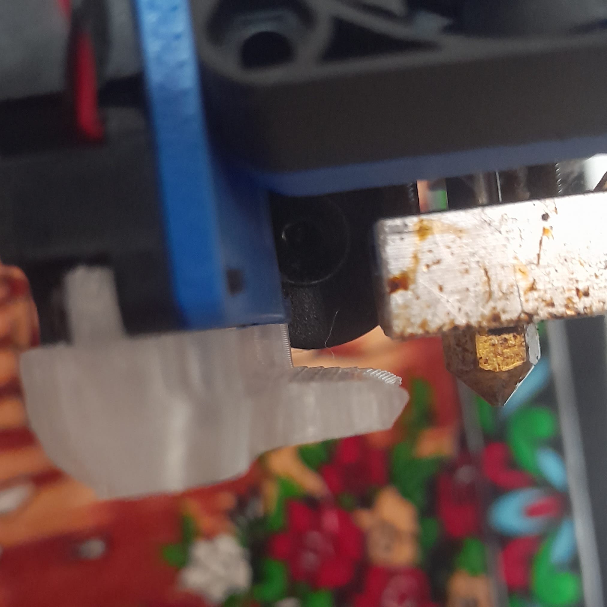 Upgraded Ender 3 fan duct 3D model thumbnail