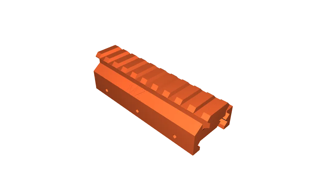 increasing the ris rail by MartineZ | Download free STL model ...
