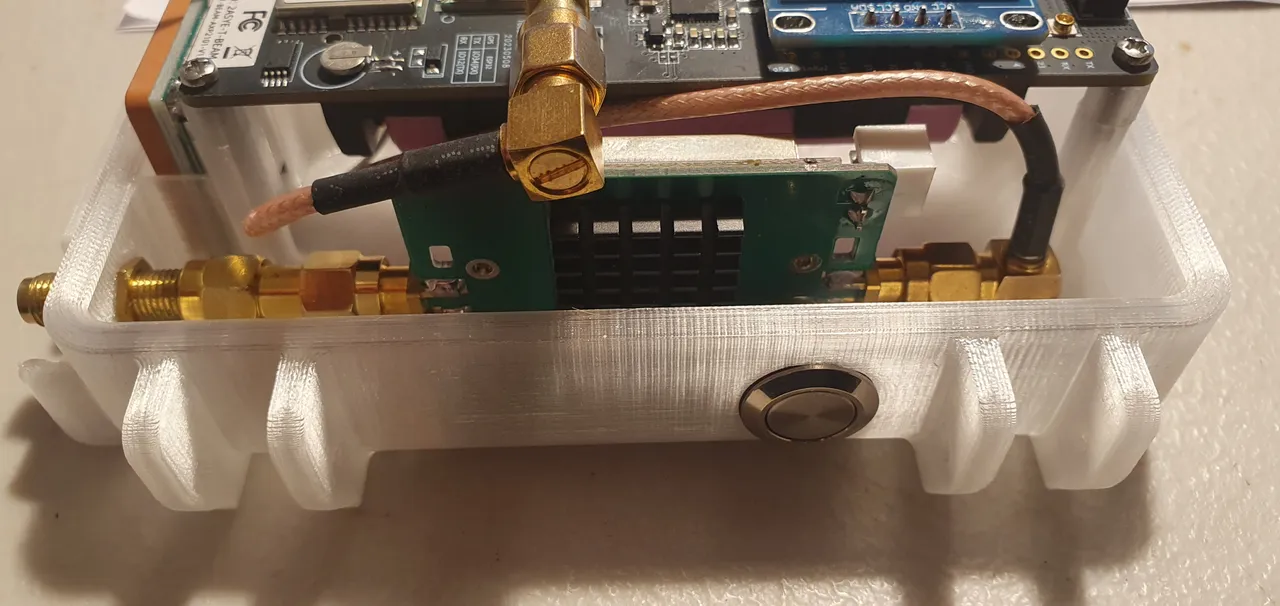 T-BEAM LORA BOX SMA or IPEX, with Amplifier. by f1nsr