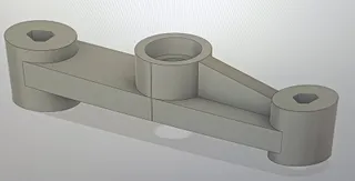Chassis part RC 1:10