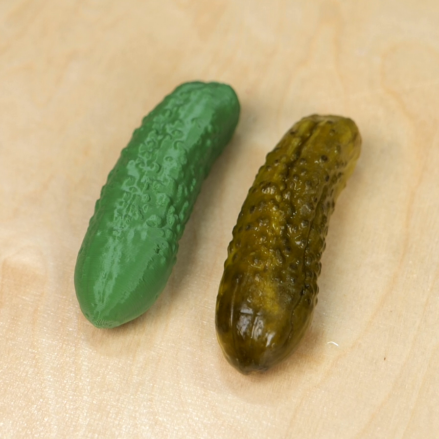 Pickle (sample 3D scan with Creality Raptor)