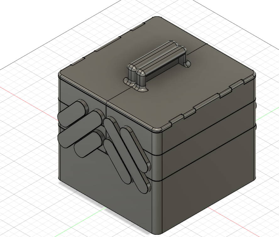 Gridfinity sewing (or tool) box — thumbnail 2