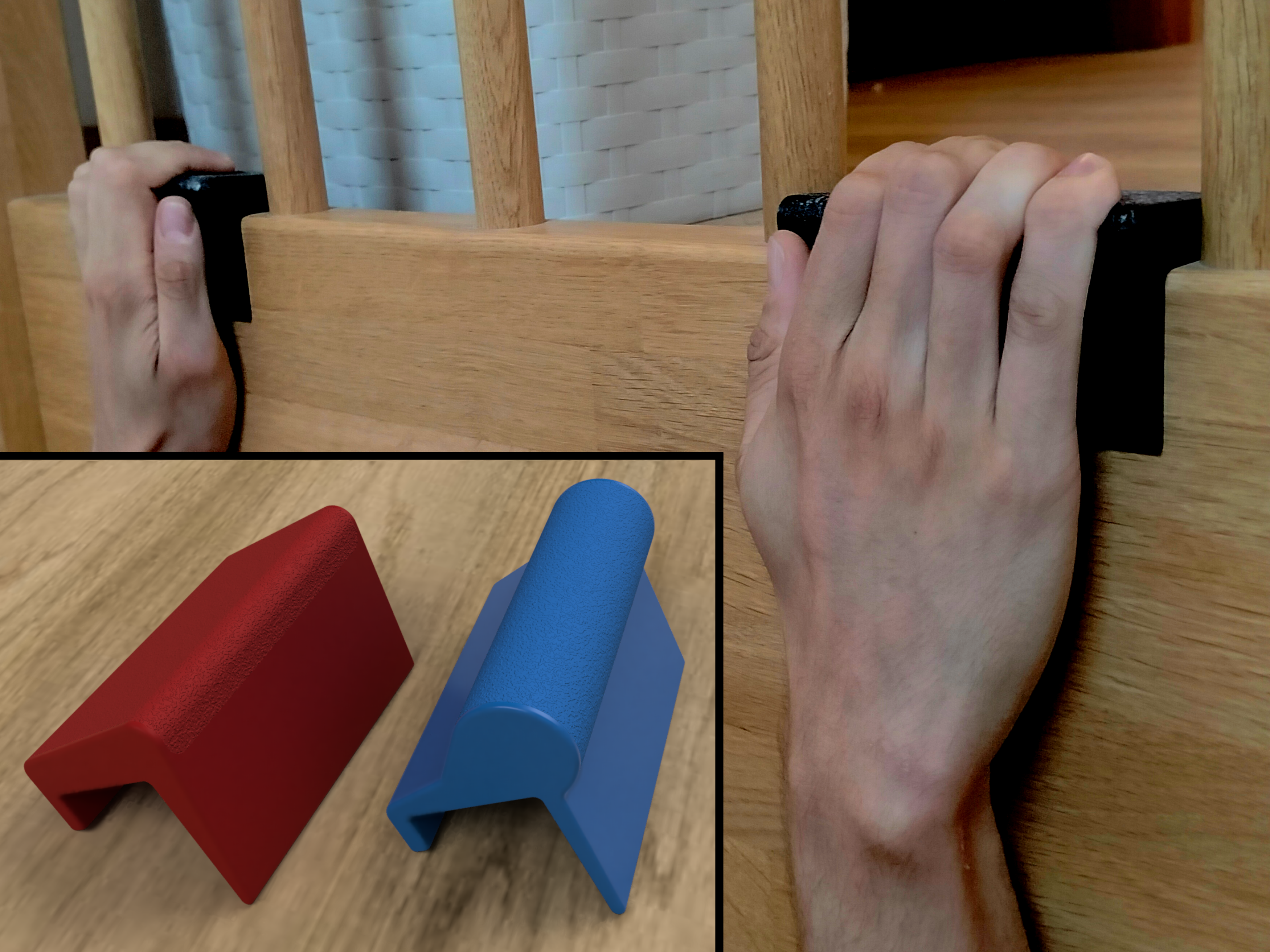 GripHang - Finger strength trainer (Parametric)