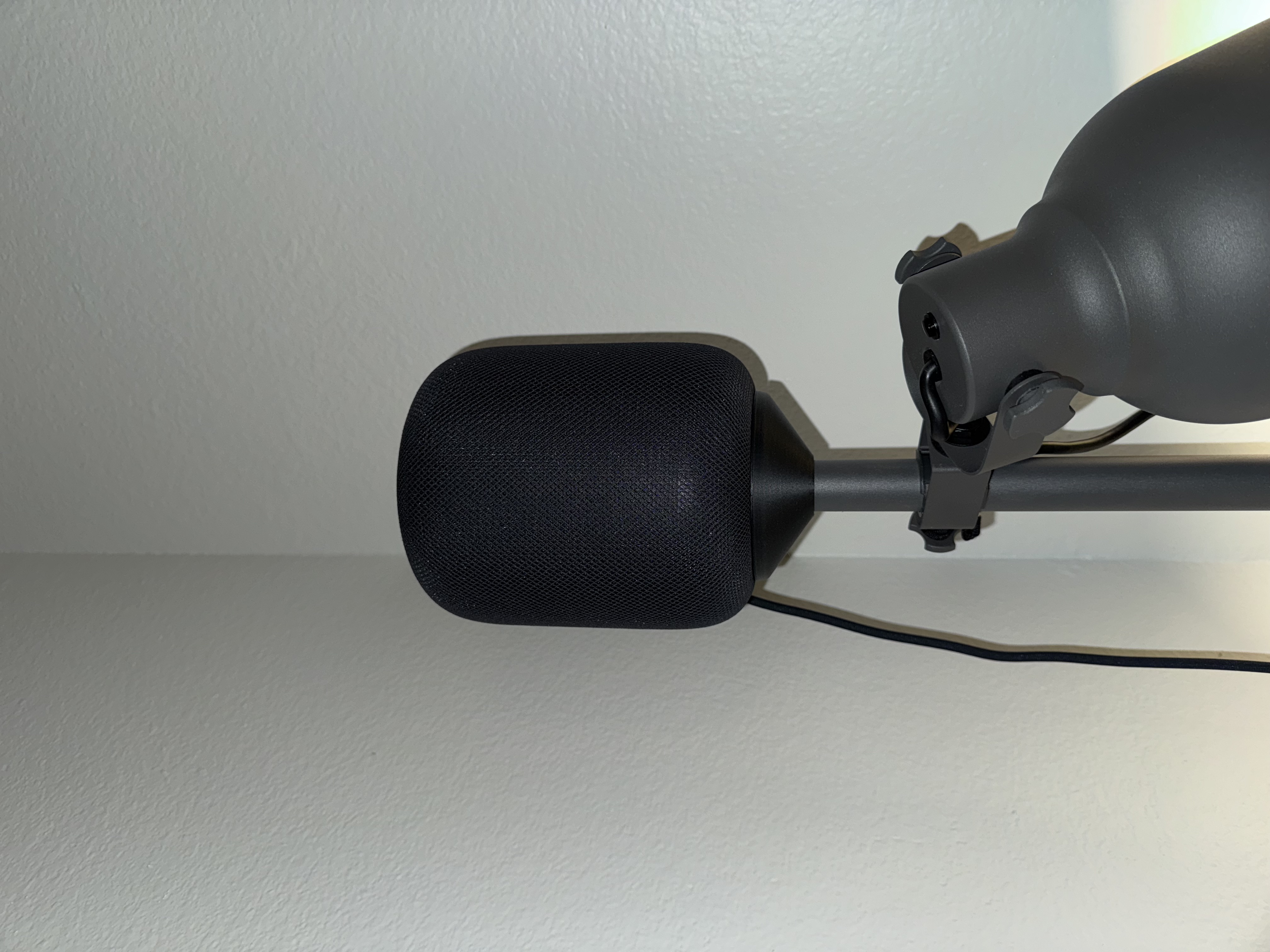 Hektar Ikea lamp HomePod adapter stand
