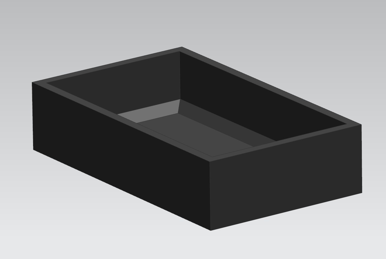 Miniatura 4 do modelo 3D Modern Wall Mounted Key Tray