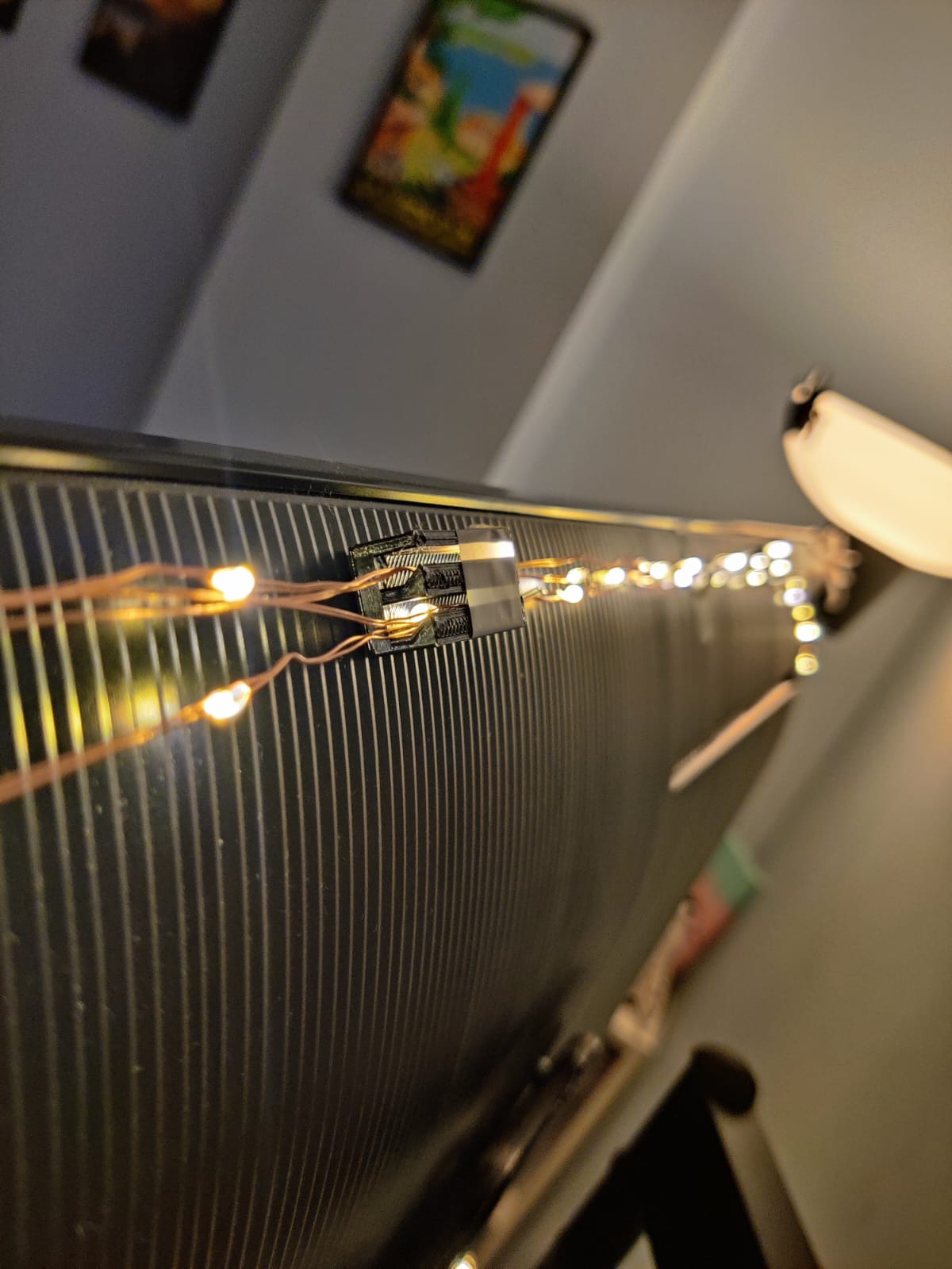 Fairy Lights / String Lights LED light guide for TV